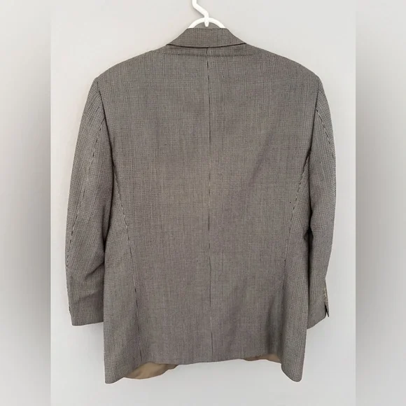 Ralph Lauren  Black  Label For Dillards Men’s Silk Blazer Suit Coat Size 40R - Picture 6 of 6